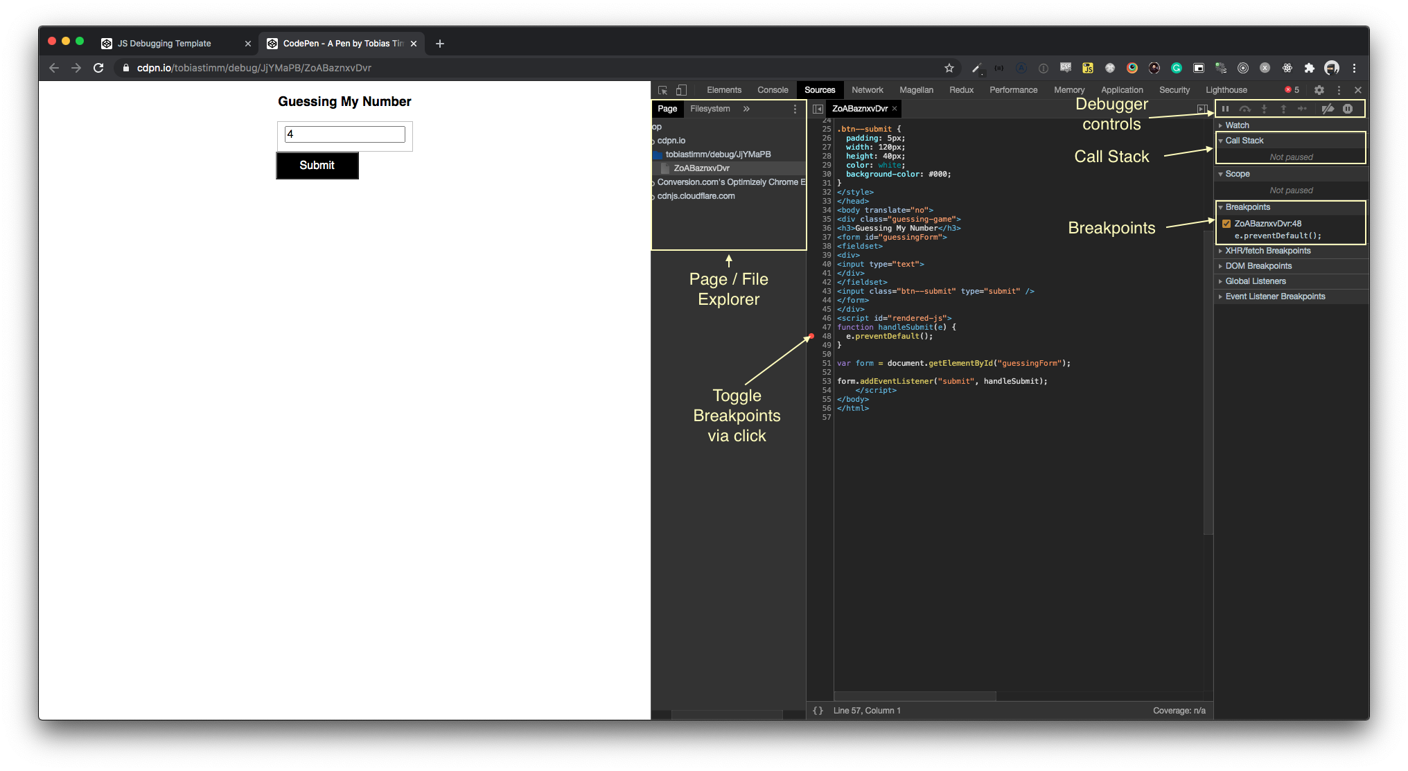 Debugger View